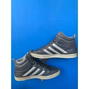 Adidas Mens Top Court Hi G59072 Gray Casual Shoes Sneakers Size 14